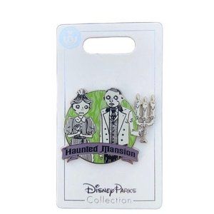 Disney Parks Haunted Mansion Ghost Maid Butler Pin